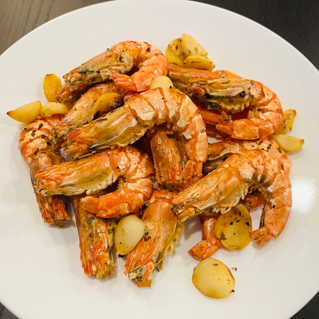 Salt-Roasted Tiger Shrimp